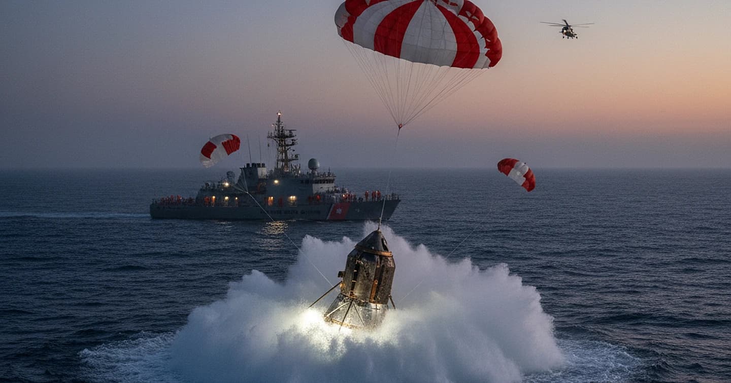 Artemis II Splashes Down: Historic Lunar Flyby Mission Concludes