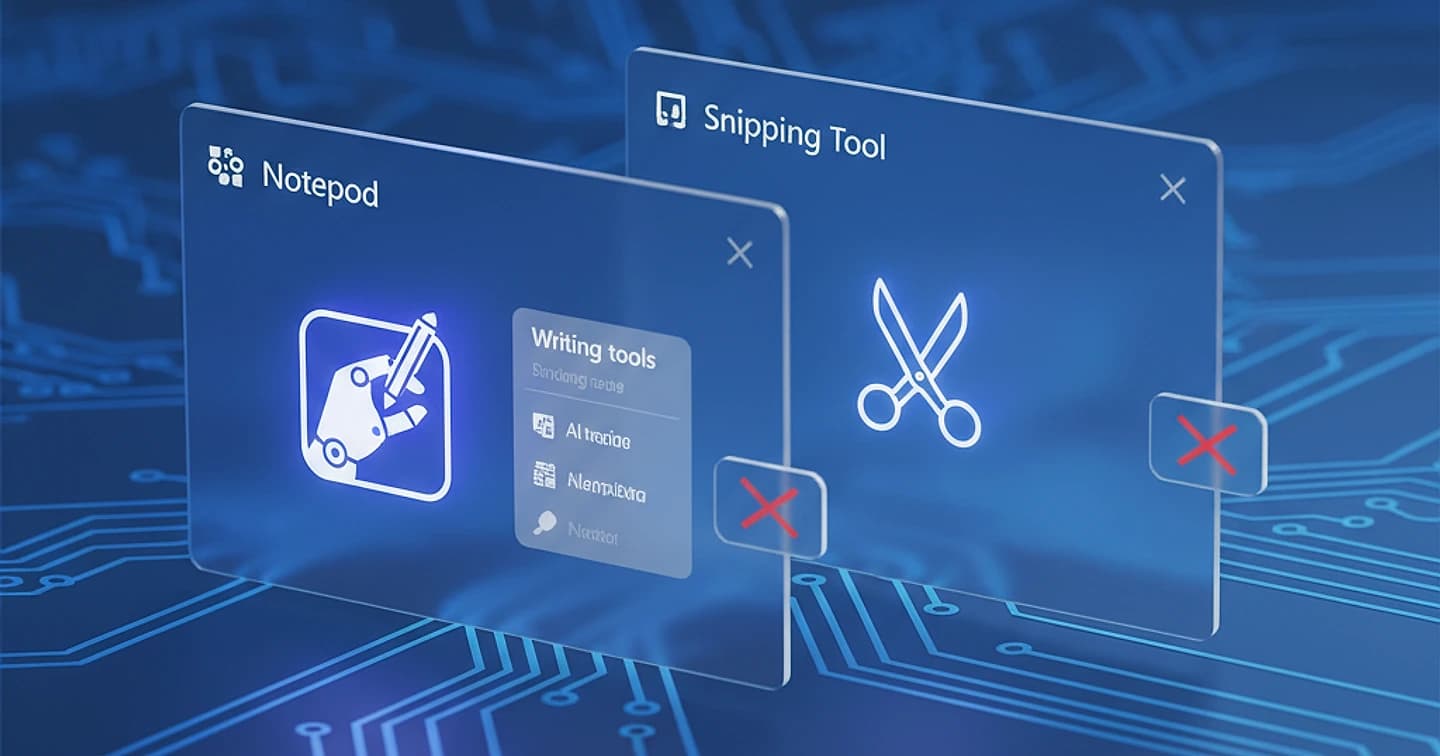 Microsoft Streamlines Windows 11, Axes Redundant Copilot Buttons